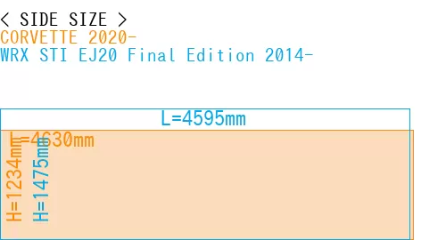 #CORVETTE 2020- + WRX STI EJ20 Final Edition 2014-